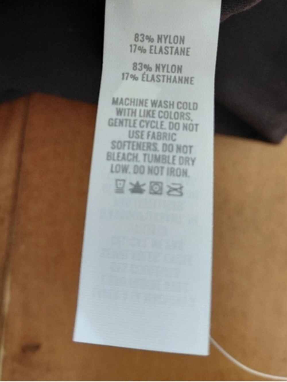 aerie Shelf Bra Crew Neck Top - Picture 4 of 4